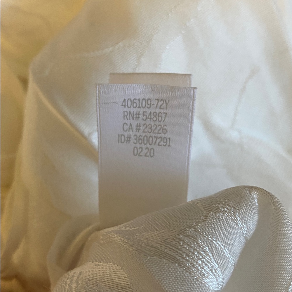 Elegant White Bias Cut Slip Dress - Picture 11 of 11